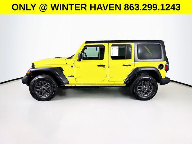 used 2024 Jeep Wrangler car, priced at $33,186