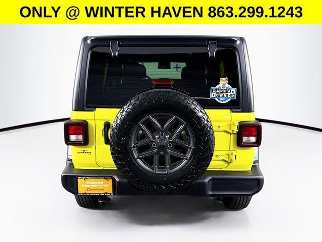 used 2024 Jeep Wrangler car, priced at $33,186