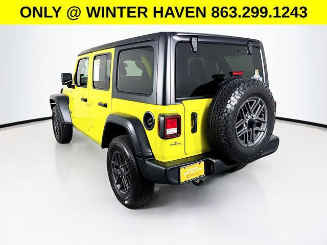 used 2024 Jeep Wrangler car, priced at $33,186