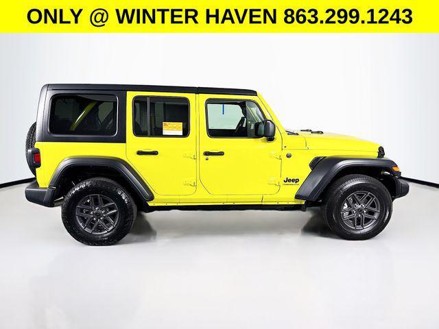 used 2024 Jeep Wrangler car, priced at $33,186