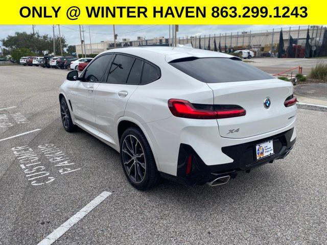 used 2022 BMW X4 car, priced at $42,000