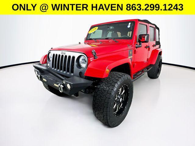 used 2018 Jeep Wrangler JK Unlimited car, priced at $21,700