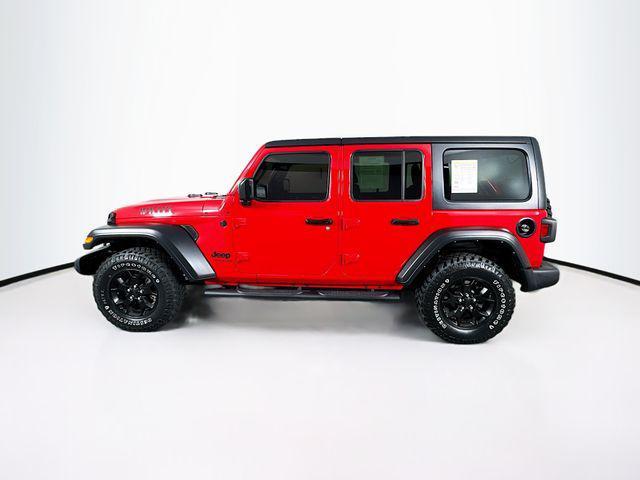 used 2021 Jeep Wrangler car, priced at $31,800