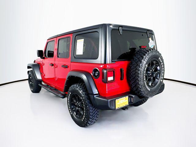 used 2021 Jeep Wrangler car, priced at $31,800