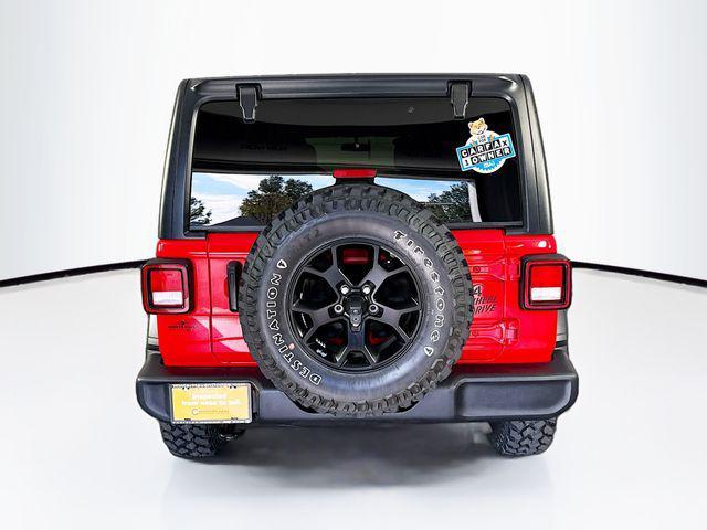 used 2021 Jeep Wrangler car, priced at $31,800