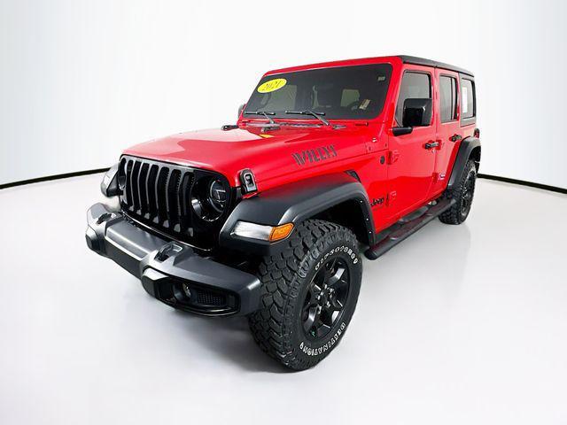 used 2021 Jeep Wrangler car, priced at $31,800