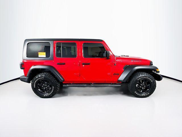 used 2021 Jeep Wrangler car, priced at $31,800