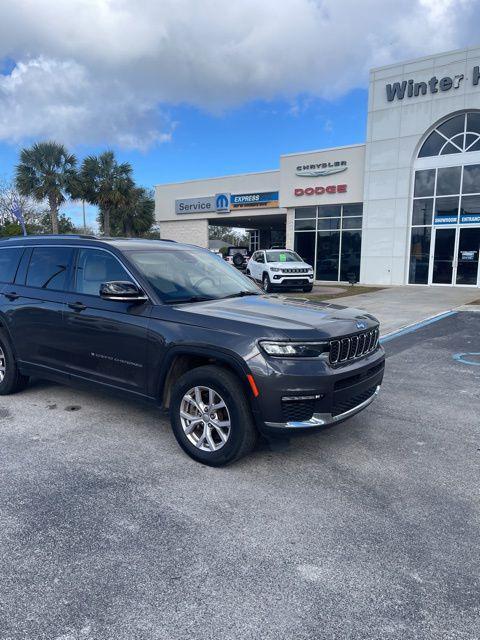 used 2021 Jeep Grand Cherokee L car, priced at $30,000