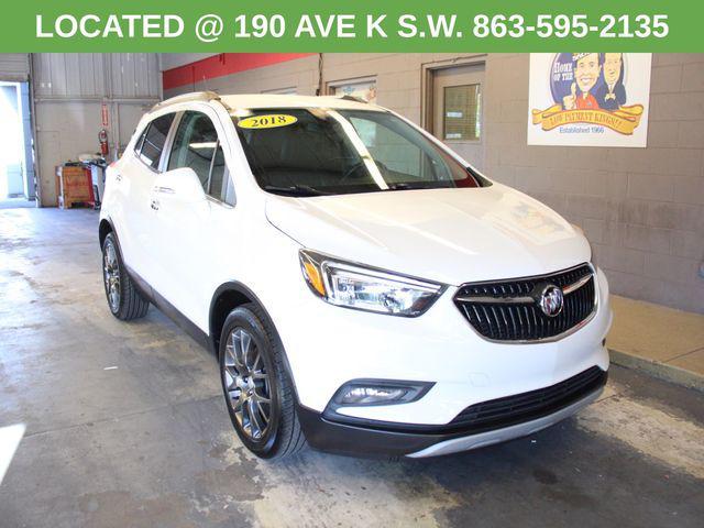 used 2018 Buick Encore car, priced at $15,300