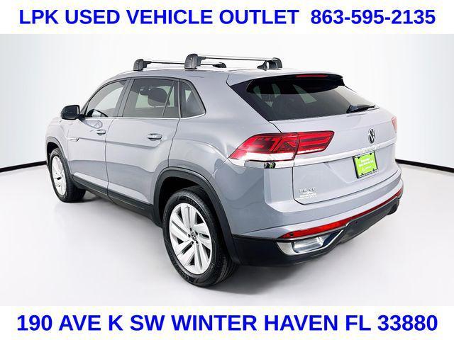 used 2021 Volkswagen Atlas Cross Sport car, priced at $20,122