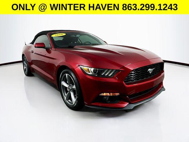 used 2016 Ford Mustang car, priced at $13,500