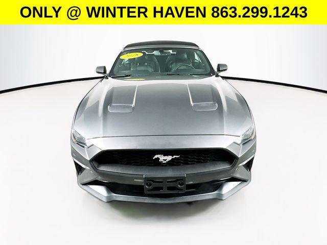 used 2018 Ford Mustang car, priced at $19,500