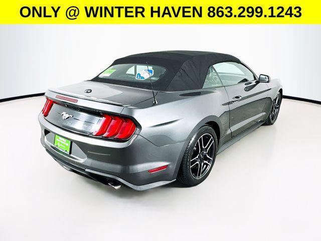 used 2018 Ford Mustang car, priced at $19,500