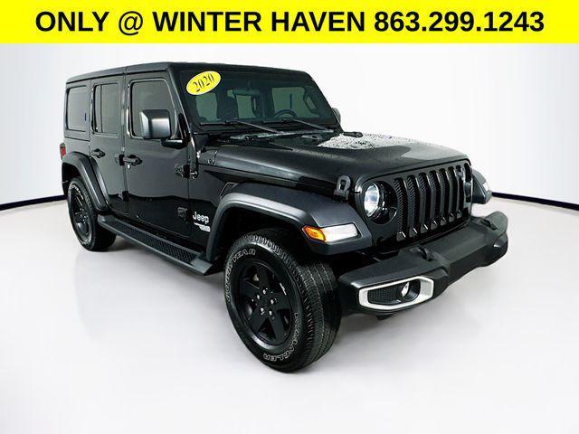 used 2020 Jeep Wrangler Unlimited car, priced at $24,800