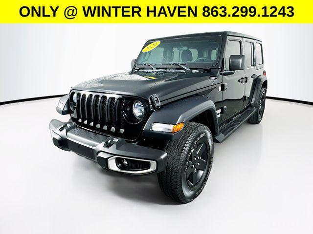 used 2020 Jeep Wrangler Unlimited car, priced at $24,800