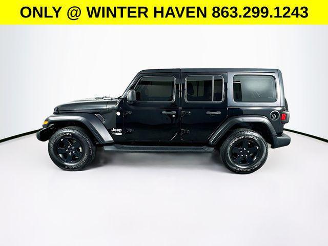 used 2020 Jeep Wrangler Unlimited car, priced at $24,800