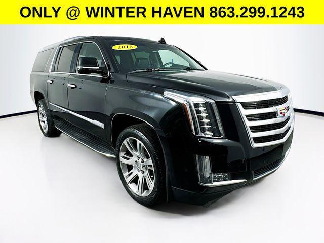 used 2018 Cadillac Escalade ESV car, priced at $34,500