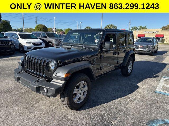 used 2022 Jeep Wrangler Unlimited car, priced at $28,500