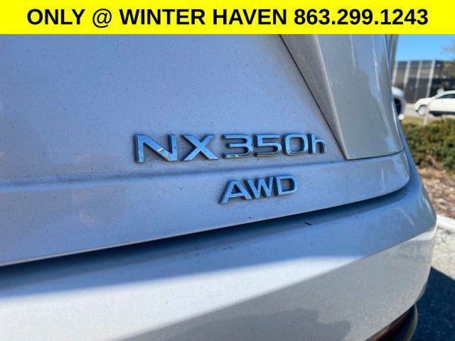 used 2022 Lexus NX 350h car, priced at $44,500