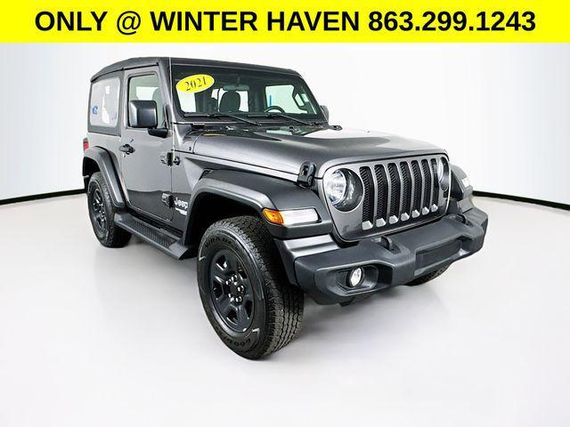 used 2021 Jeep Wrangler car, priced at $26,900