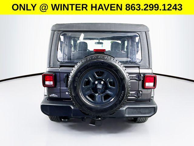 used 2021 Jeep Wrangler car, priced at $25,900