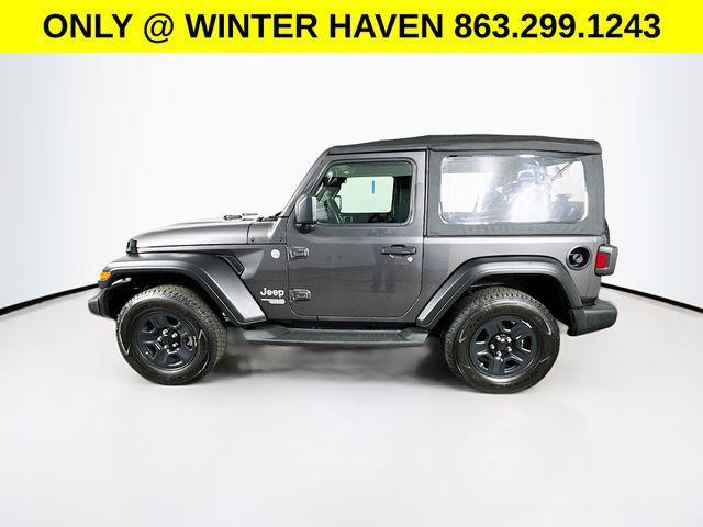 used 2021 Jeep Wrangler car, priced at $25,900