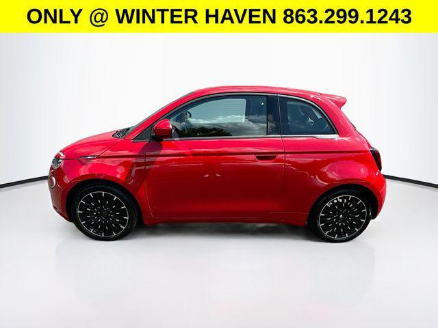 new 2024 FIAT 500e car, priced at $33,500