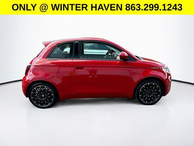 new 2024 FIAT 500e car, priced at $33,500