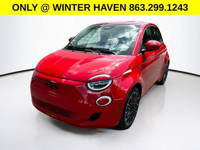 new 2024 FIAT 500e car, priced at $33,500