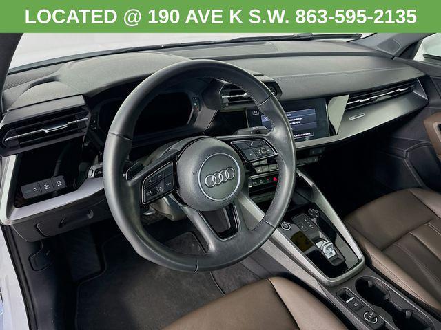 used 2023 Audi A3 car, priced at $21,500