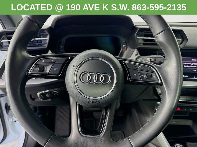 used 2023 Audi A3 car, priced at $21,500