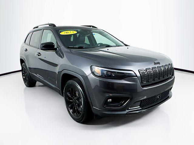 used 2023 Jeep Cherokee car, priced at $23,500