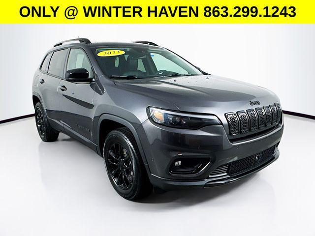 used 2023 Jeep Cherokee car, priced at $20,500