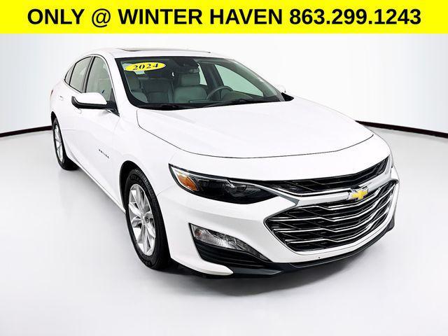 used 2024 Chevrolet Malibu car, priced at $17,562