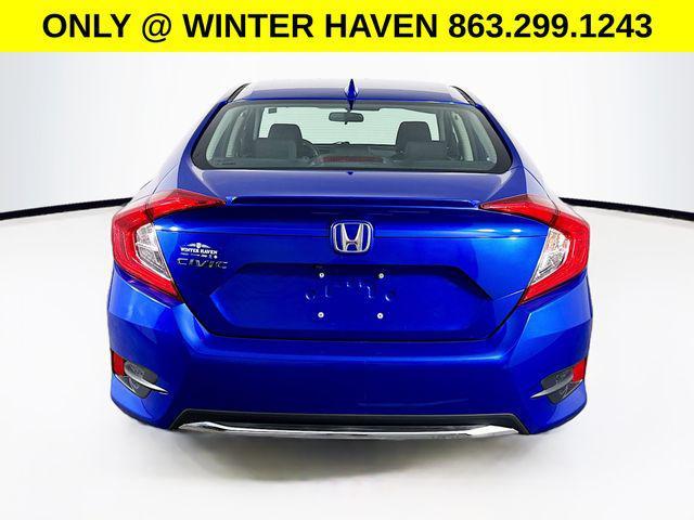 used 2021 Honda Civic car, priced at $17,100