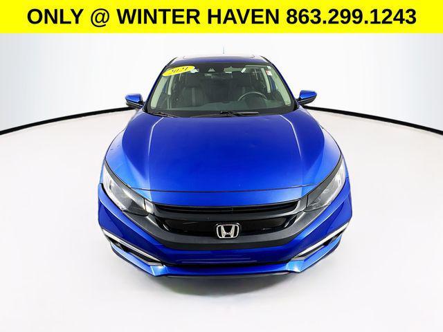 used 2021 Honda Civic car, priced at $17,100