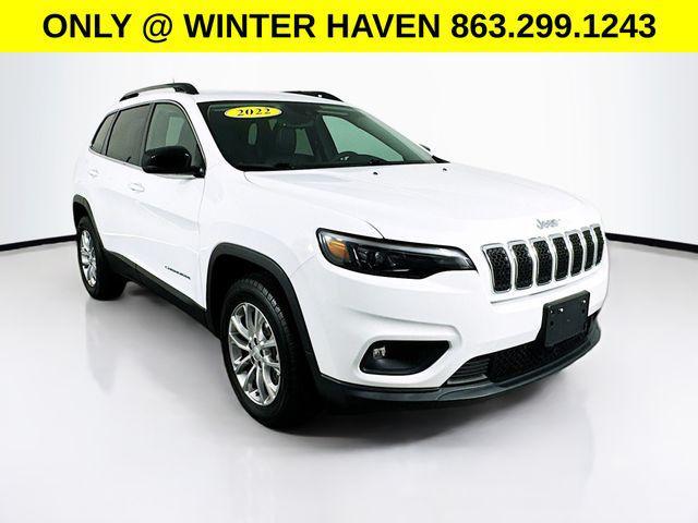 used 2022 Jeep Cherokee car, priced at $21,000