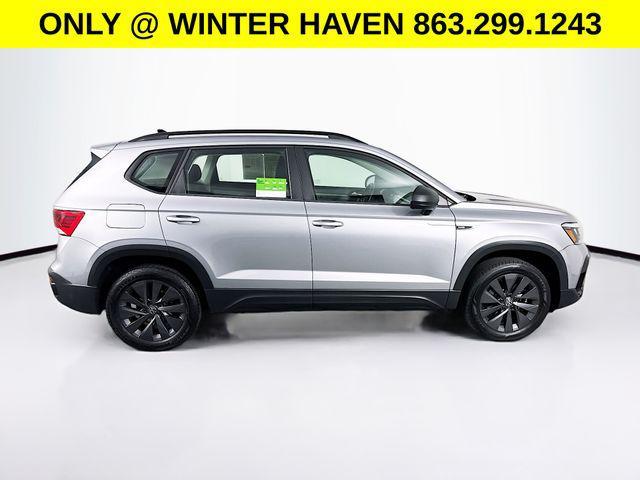 used 2024 Volkswagen Taos car, priced at $15,600