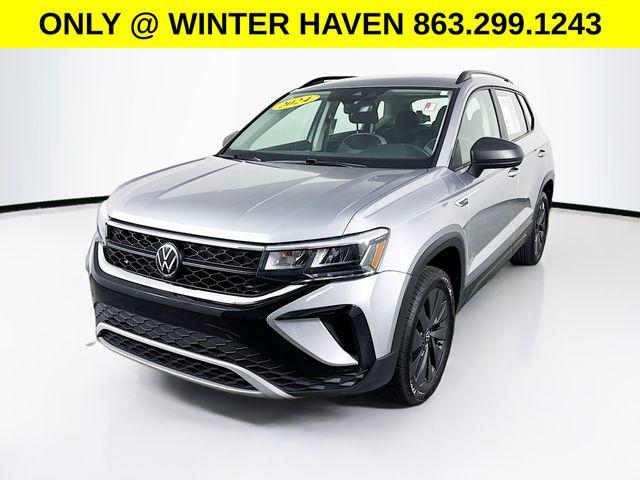 used 2024 Volkswagen Taos car, priced at $15,600