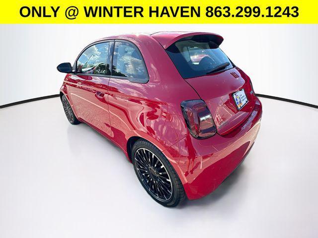 new 2024 FIAT 500e car, priced at $33,500