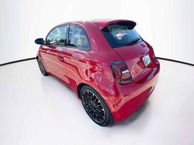 new 2024 FIAT 500e car, priced at $33,500