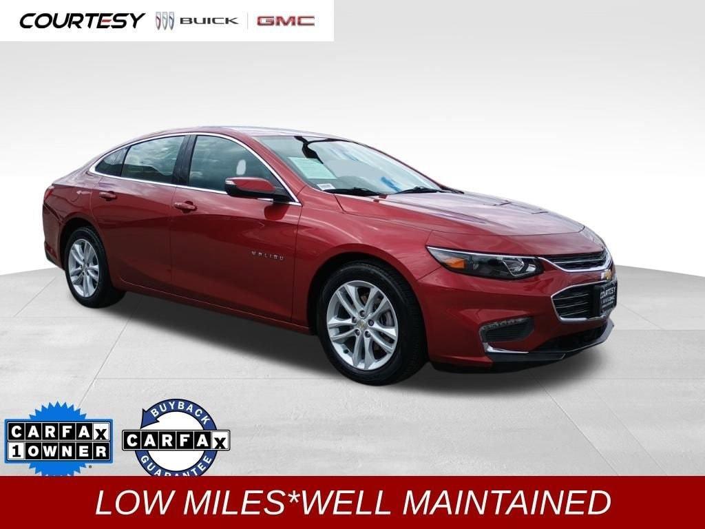 used 2018 Chevrolet Malibu car, priced at $16,810