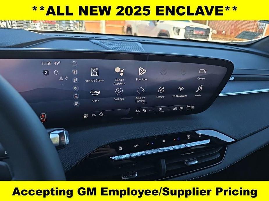 new 2025 Buick Enclave car, priced at $46,600