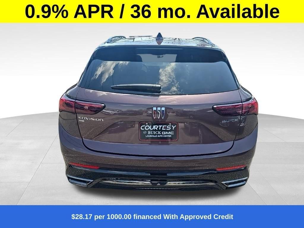 new 2025 Buick Envision car, priced at $39,424
