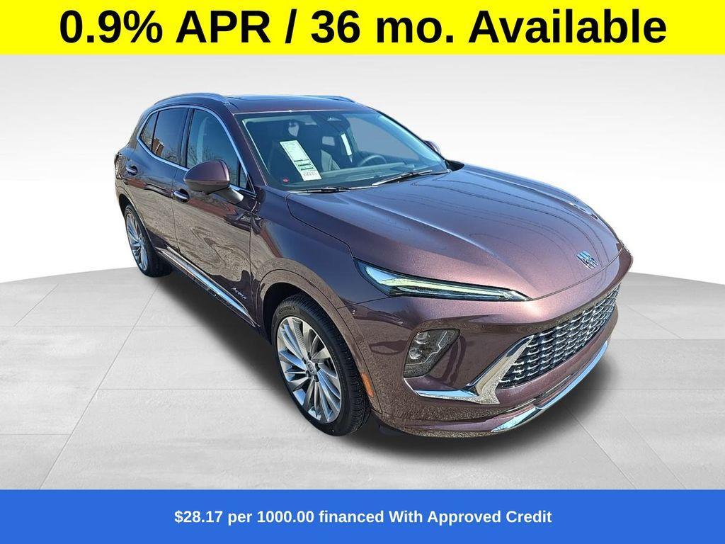 new 2025 Buick Envision car, priced at $43,549
