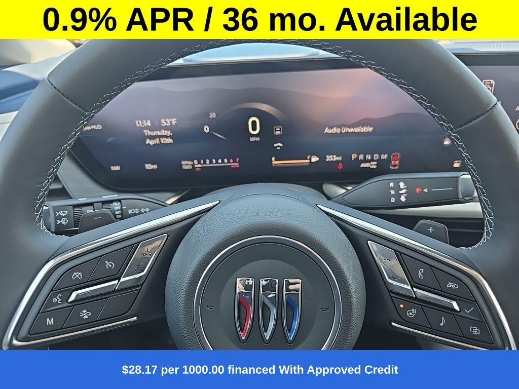 new 2025 Buick Envision car, priced at $43,549