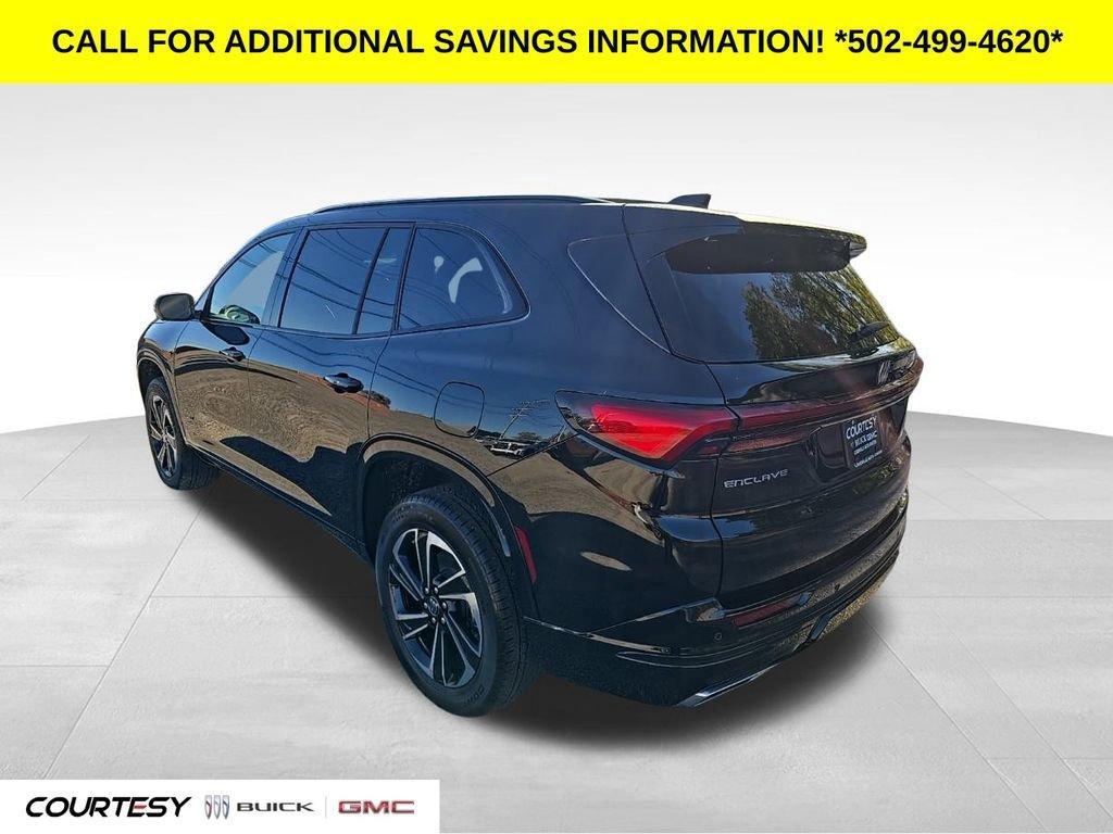 new 2025 Buick Enclave car, priced at $47,734