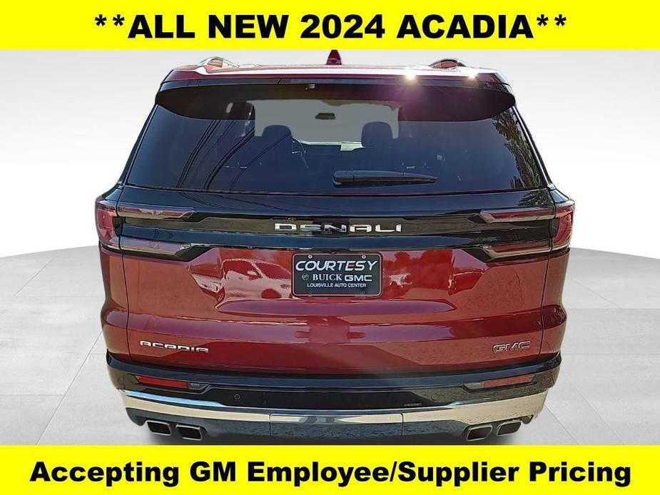 new 2024 GMC Acadia car, priced at $58,530