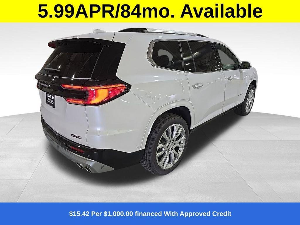new 2025 GMC Acadia car, priced at $60,208