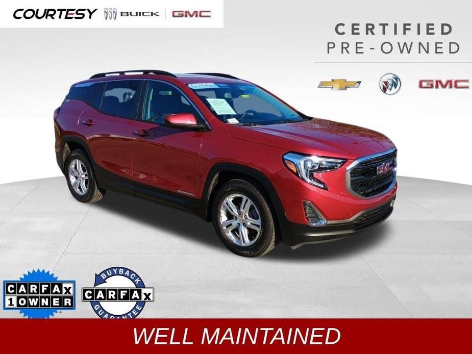 used 2021 GMC Terrain car, priced at $21,910